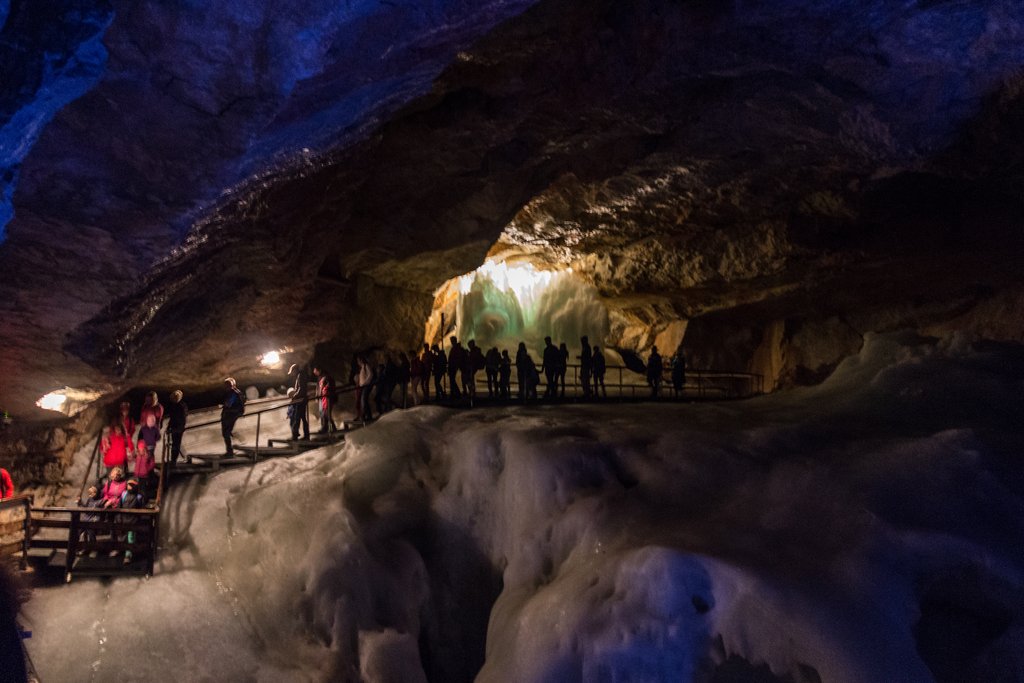 OBERTRAUN - CUEVAS HIELO/MAMUT - PLATAFORMA FIVE FINGERS (11 AGOSTO) - Austria y Bratislava (5)