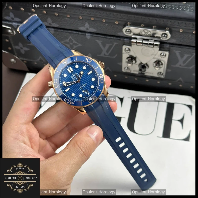 Omega Seamaster Diver 300M Watch 42mm Blue Dial - Super Clone