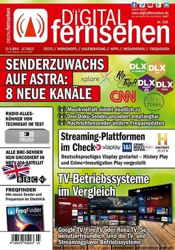 Cover: Digital Fernsehen Magazin No 03 2023