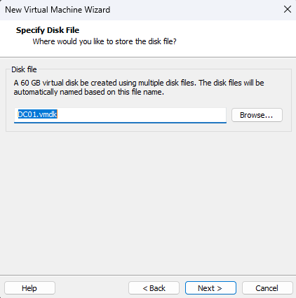 Disk name