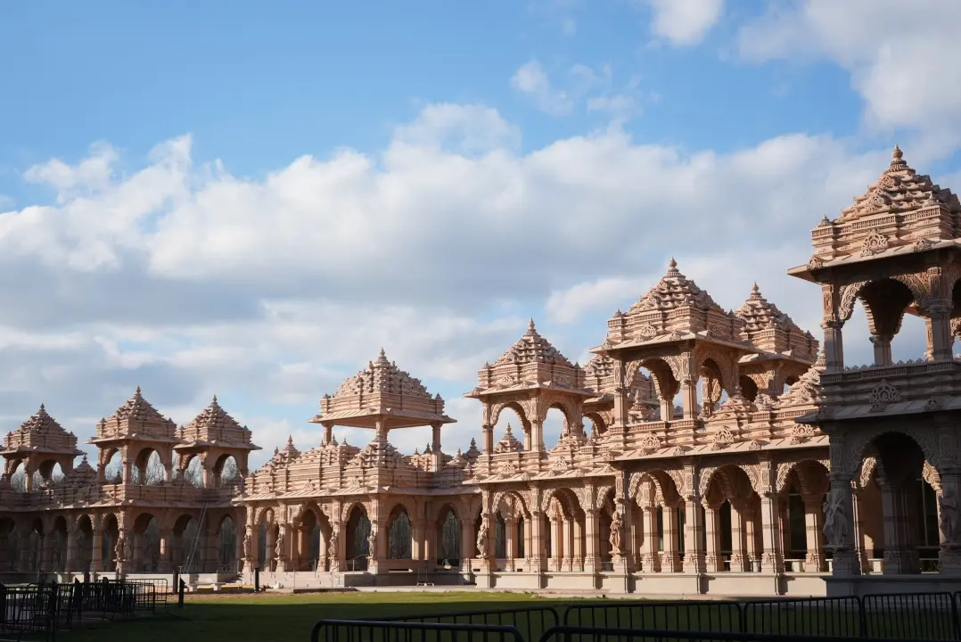Photographed in BAPS Swaminarayan Akshardham USA
