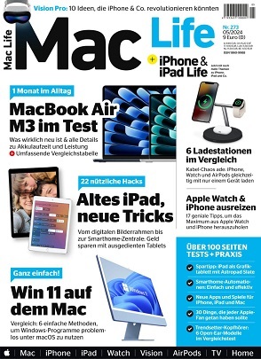 Cover: Mac Life Magazin No 05 Mai 2024