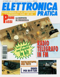 Elettronica pratica N. 8 - Settembre 1996
