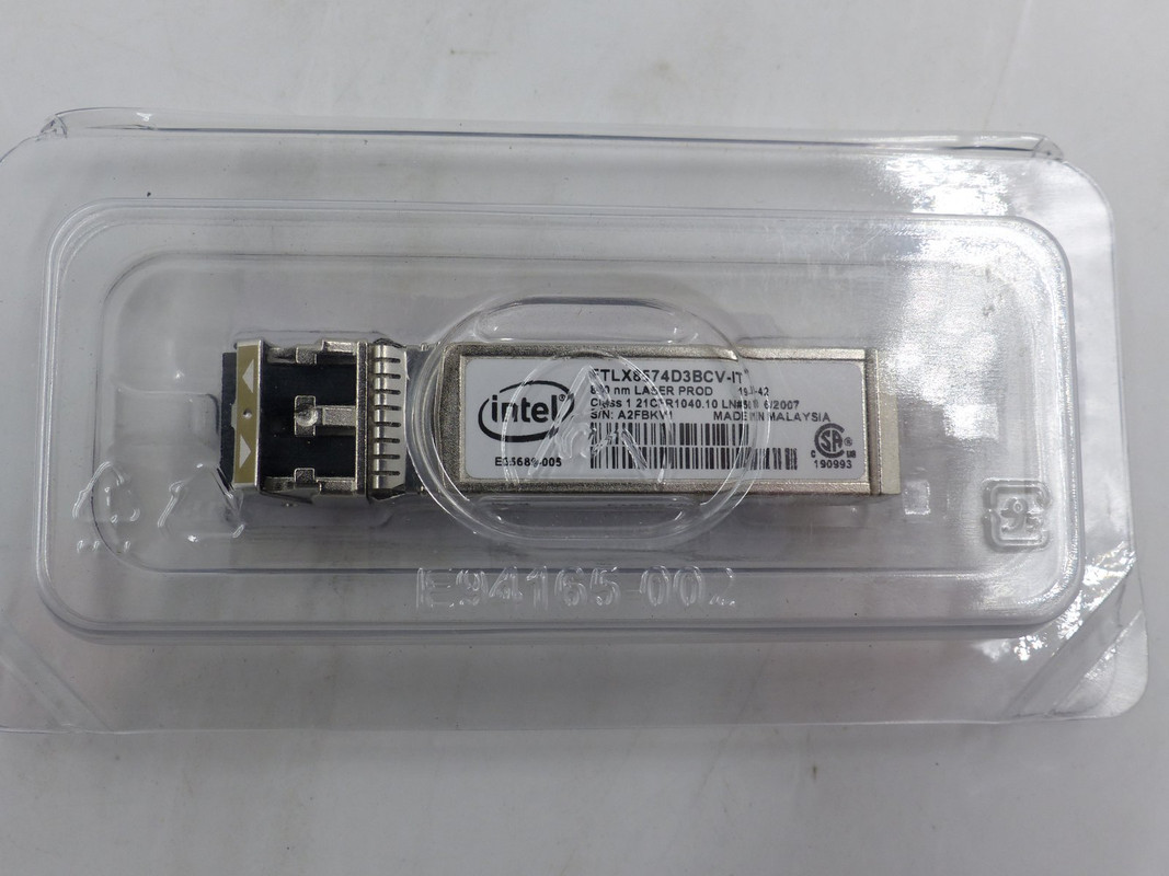 INTEL FTLX8574D3BCV-IT TRANSCEIVER MODULE INTEL FTLX8574D3BCV-IT TRANSCEIVER MODULE