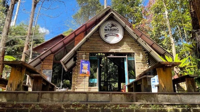 Warung Kopi Gunung, pilihan tempat wisata untuk itinerary Ciwidey 1 hari. 