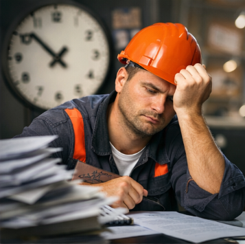 Нарушение режима рабочего времени