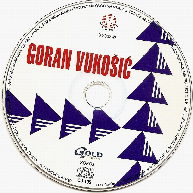 Goran Vukosic - 2003 - Isti igraci - CD