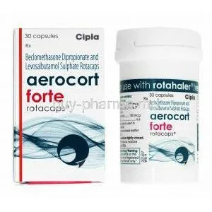 Aerocort Forte Rotacaps - 200 mcg