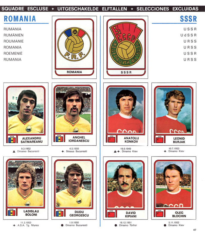 Album FIFA World Cup 1978 Argentina Panini-49