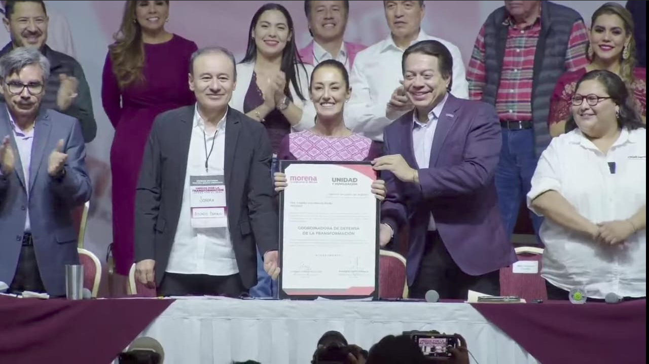 Morena ratifica oficialmente el cargo de candidata a Claudia Sheinbaum