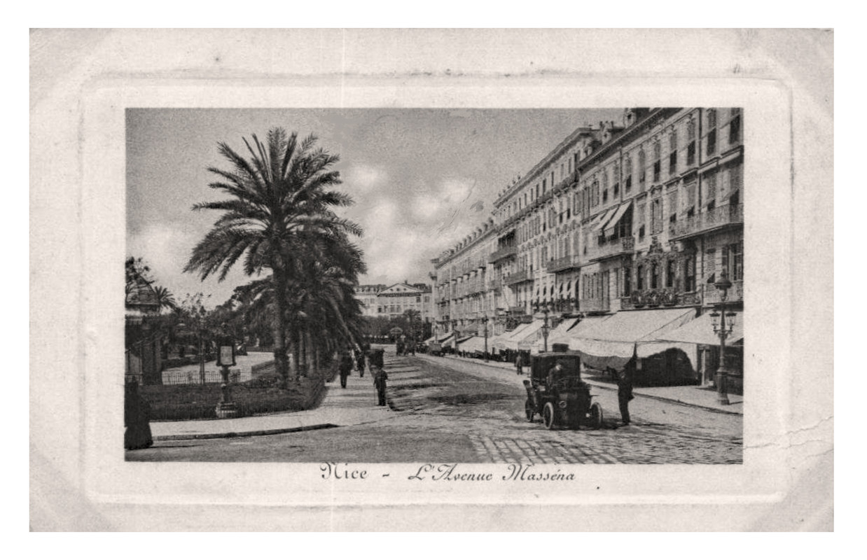 Nice, Alpes Maritimes, Avenue Masséna (ELD)