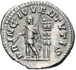 Glosario de monedas romanas. PRINCEPS - PRINCIPI IVVENTVTIS. 5