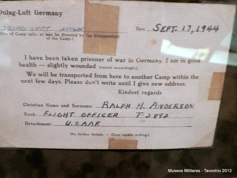 Notificación de Prisionero de Guerra Notificación de Prisionero de Guerra