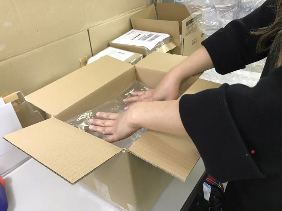 Our packing method.