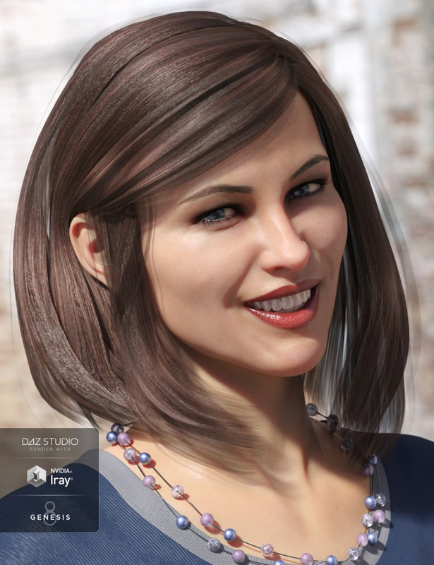 Sassy Bob Hair for Genesis 8 Female(s) Sassy Bob Hair for Genesis 8 Female(s)