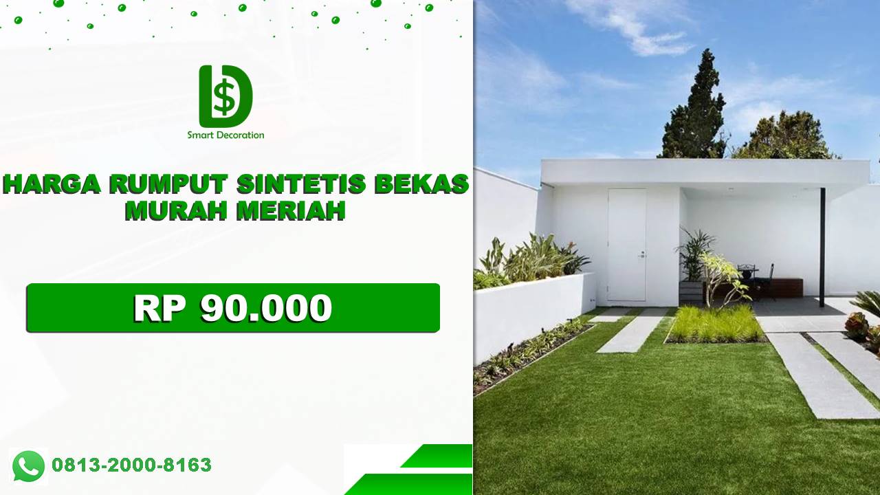RUMPUT SINTETIS BEKAS