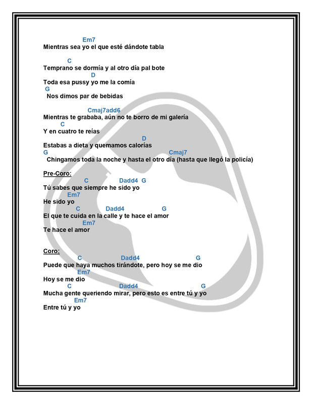 Quemando Calorias Feid Letra y Acordes by MUSICTUTORIALS_page-0003