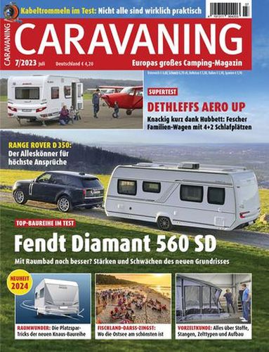 Cover: Caravaning Magazin Juli No 07 2023