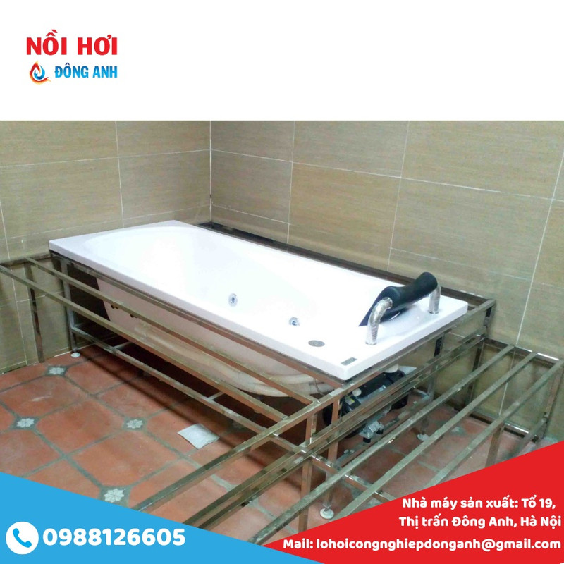 bồn tắm xông hơi