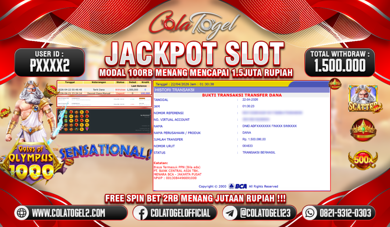 JACKPOT SLOT GACOR!!