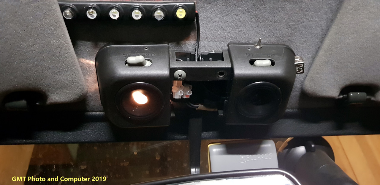 Suzuki Vitara 97 - collegamenti elettrici Plafoniera Led e USB 2