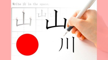 Online Japanese N5 Kanji Character Stroke Order