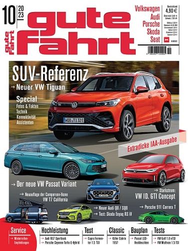 Cover: Gute Fahrt Automagazin Oktober No 10 2023
