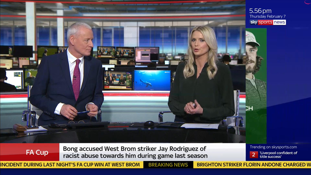 07 February - 17.00.00 - Sky Sports News At 5. A comprehensive r