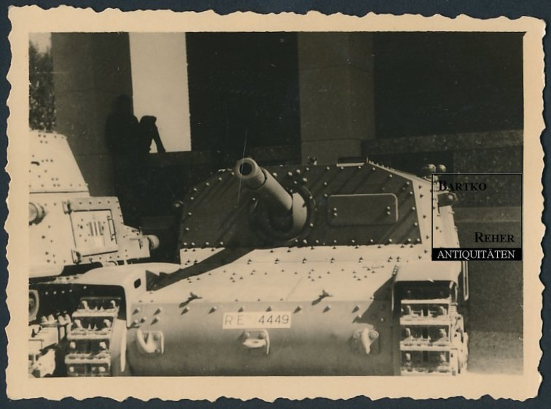 2.WK Stug Sturmgeschütz italienischer Panzer Sem