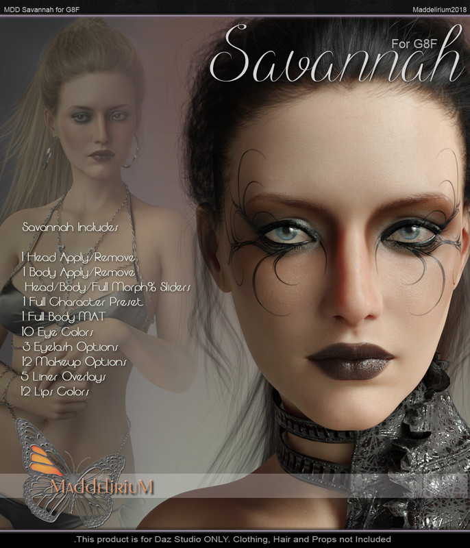 MDD Savannah for G8F MDD Savannah for G8F
