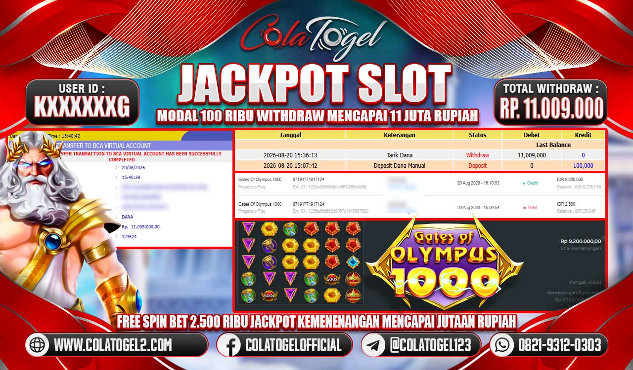JACKPOT SLOT GACORR!!