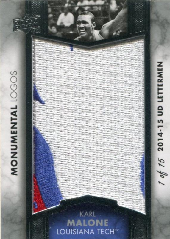 2014-15UpperDeckLettermenMonumentalLogoPatchesMLKM7