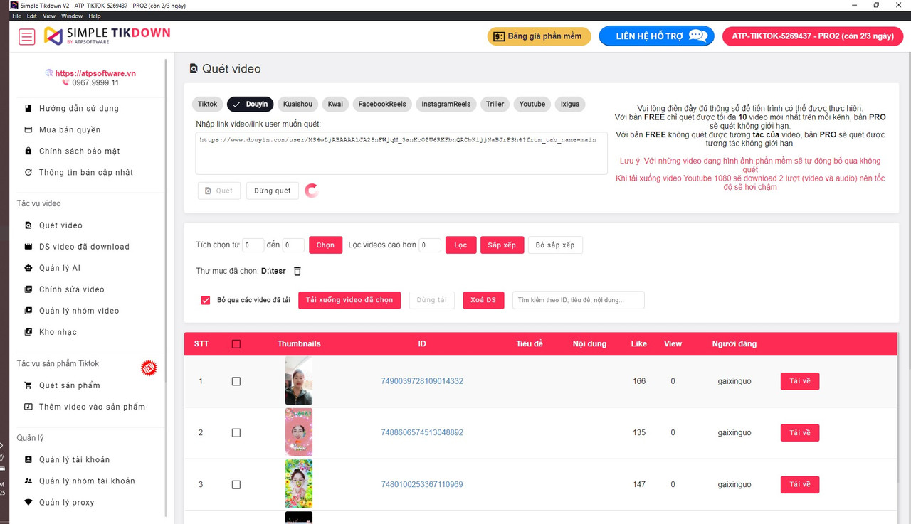 Hướng dẫn Active simple Tikdown bản mới