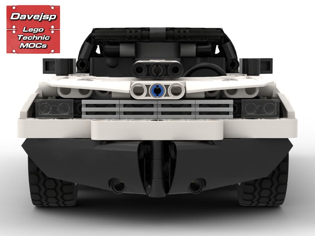 Lego Technic custom muscle car MOC