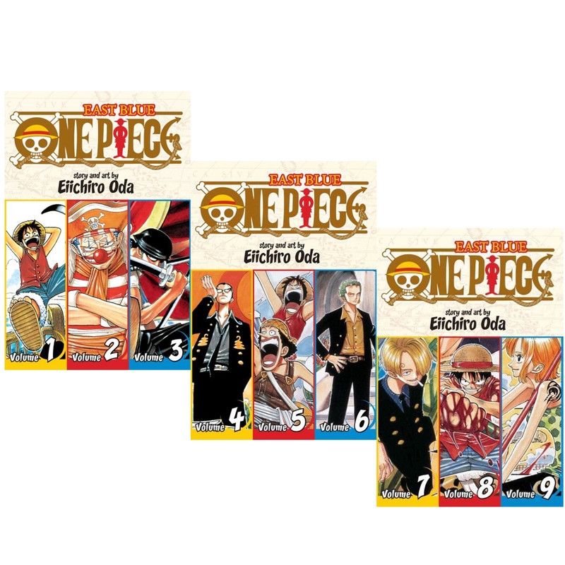 One Piece Omnibus 3 in 1 English Manga & Discounted Shipping Code