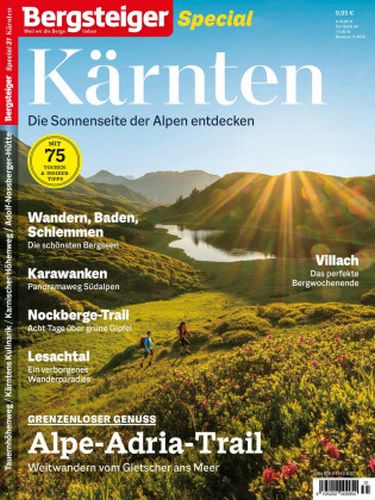 Cover: Bergsteiger Magazin Special April No 31 2024