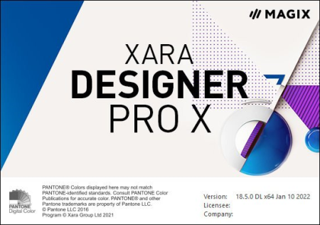 Xara Designer Pro X 18.5.0.63630