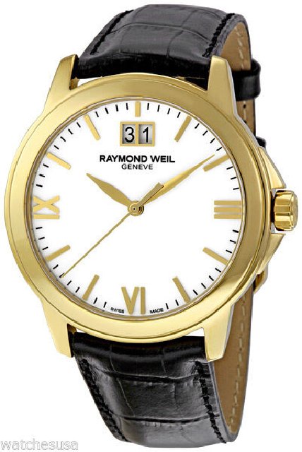 Raymond Weil Men's 5476-P-00307 Tradition White Dial Watch | eBay