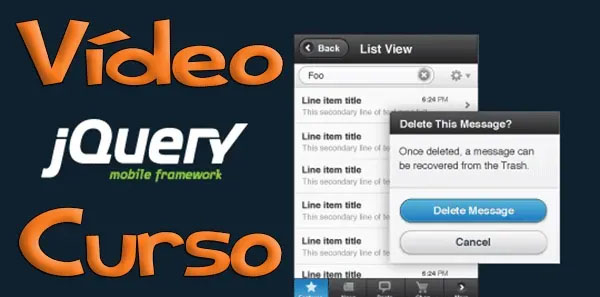 jQuery Mobile Tutorial en Español Crea Aplicaciones Móviles Tablets