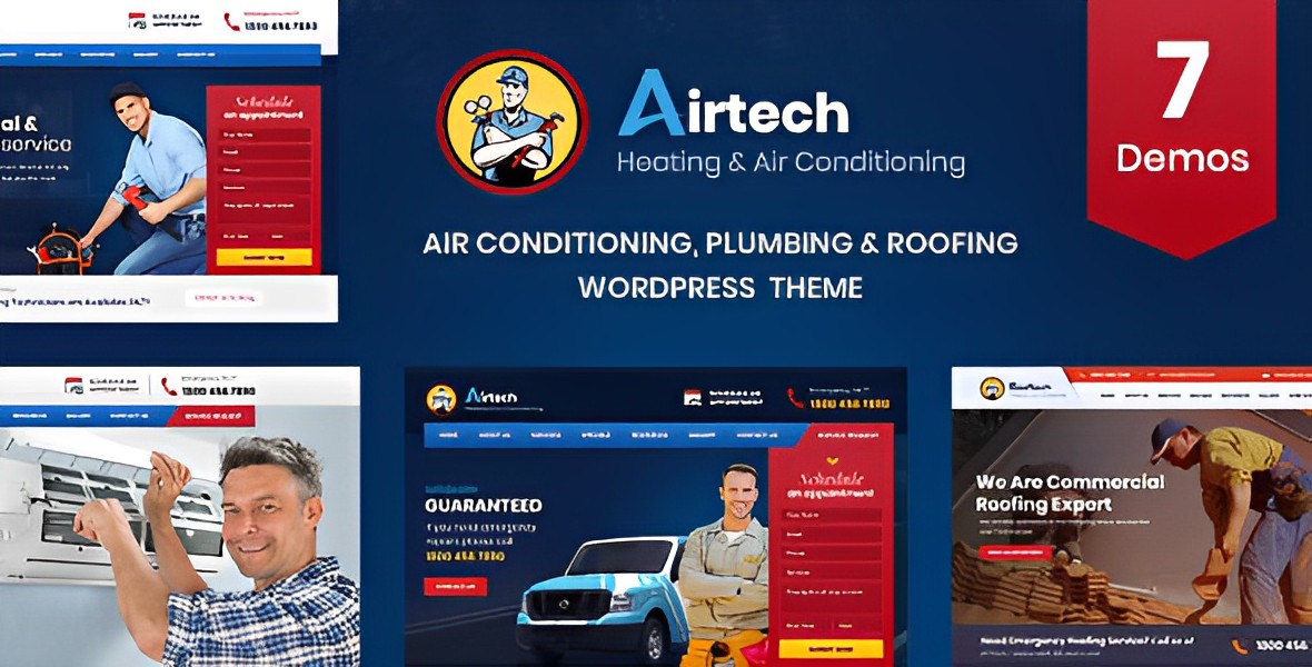 Airtech – Plumber HVAC and RepairTheme