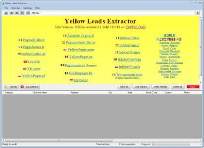 Yellow Leads Extractor 5.9.0 Multilingual