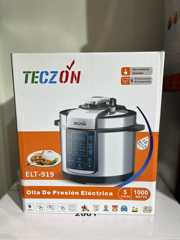 Olla de Presión Eléctrica Teczon 5L