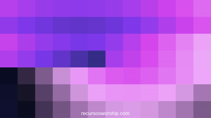 loop vj píxeles púrpura violeta órbitas