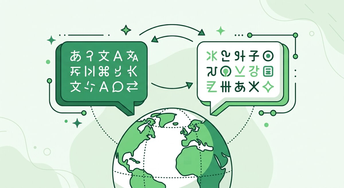 Speech bubbles and a globe illustrating how to hire a translator on Fiverr Speech bubbles and a globe illustrating how to hire a translator on Fiverr