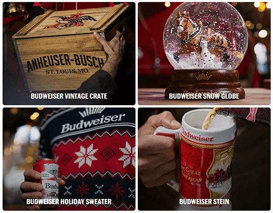 Budweiser 2024 Holiday Sweepstakes: Win Incredible Prizes Including Brewery Tour and Exclusive Merchandise Budweiser 2024 Holiday Sweepstakes: Win Incredible Prizes Including Brewery Tour and Exclusive Merchandise