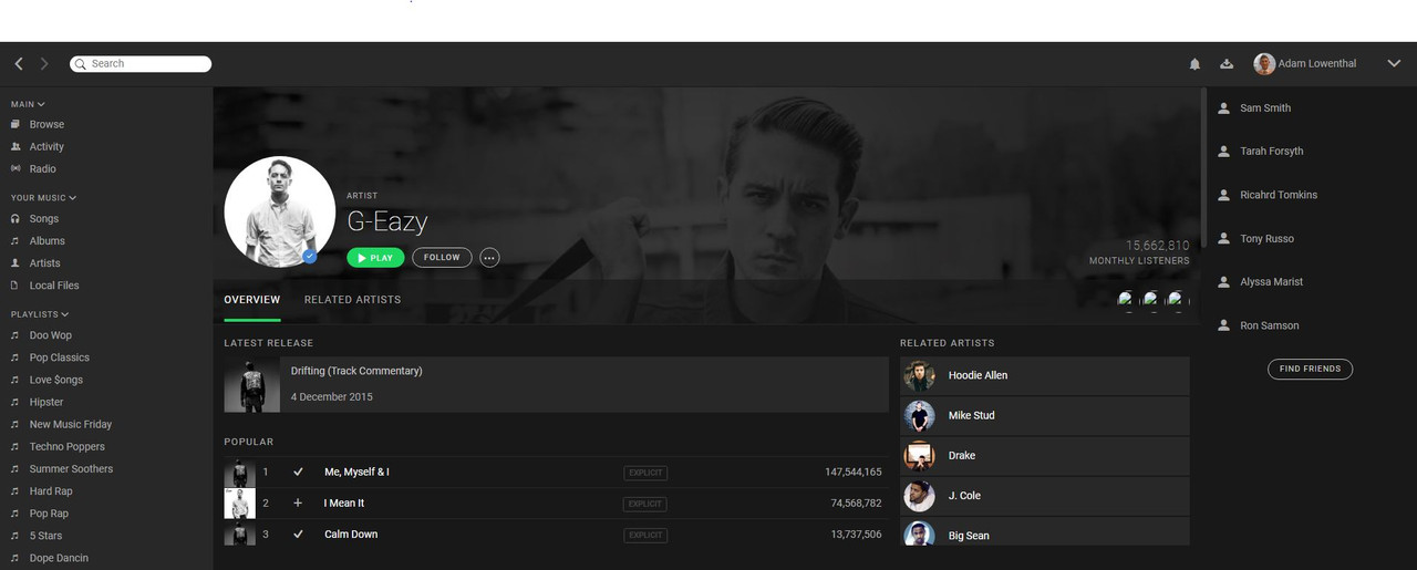 spotify clone codejuster