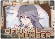 Araberu (official member card 2)
