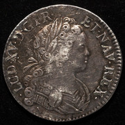 1 escudo Francia. Luis XV 1718. PAS7453