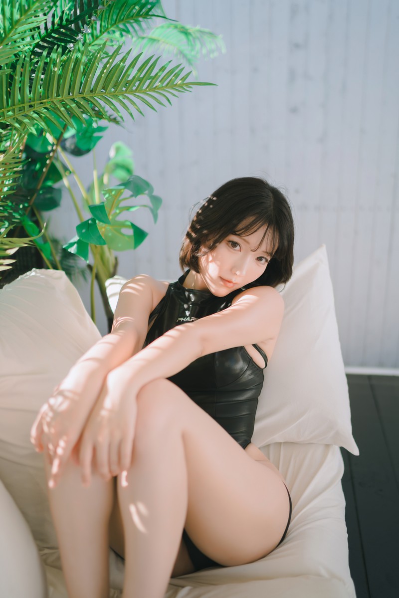 切切Celia 竞泳泳装 Pharfaite Swimsuit Cosplay 写真 58P插图3