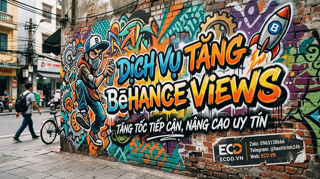 dịch vụ tăng behance views uy tín dành cho designer